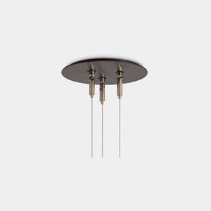 CTO Lighting Chandelier Avalon Triple Chandelier  - Ceiling Mounted