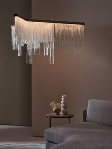 CTO Lighting Chandelier Cascata Chandelier - Ceiling Mounted