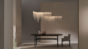 CTO Lighting Chandelier Cascata Chandelier - Ceiling Mounted