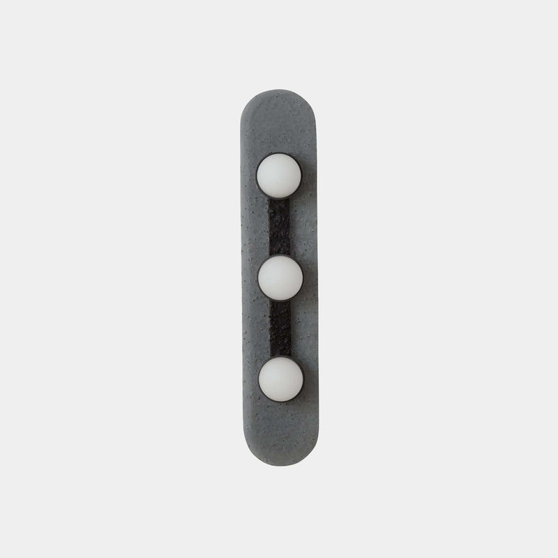 CTO Lighting Chandelier IP20 / Antique Bronze / Standard Integrated LED Modulo Triple Wall Light