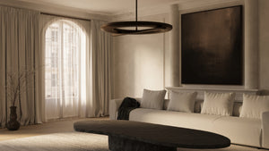 CTO Lighting Pendant Light Ceres Uplighter Pendant - Ceiling Mounted Plate