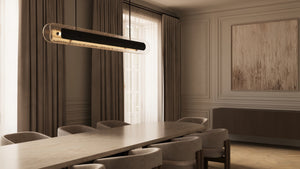 CTO Lighting Pendant Light Contour Pendant Light - Ceiling Mounted Plate