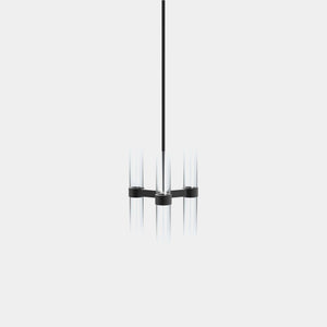 EMPTY STATE Chandelier Black Anodised Branch S78-01 Chandelier