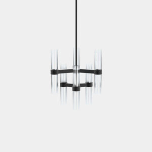 EMPTY STATE Chandelier Black Anodised Branch S78-07 Chandelier