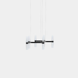 EMPTY STATE Chandelier Black Anodised Branch S78-13 Chandelier