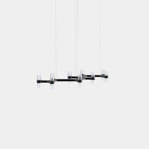 EMPTY STATE Chandelier Black Anodised Branch S78-15 Chandelier