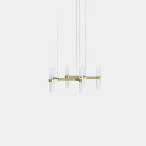 EMPTY STATE Chandelier Brushed  Brass Branch S78-13 Chandelier