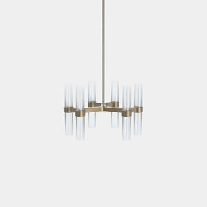 EMPTY STATE Chandelier Burnished Brass Branch S78-04 Chandelier