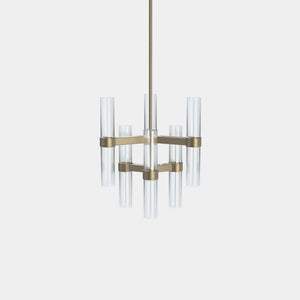 EMPTY STATE Chandelier Burnished Brass Branch S78-07 Chandelier