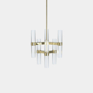 EMPTY STATE Chandelier Polished Brass Branch S78-07 Chandelier