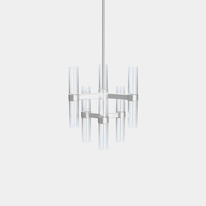 EMPTY STATE Chandelier Silver Anodised Branch S78-07 Chandelier