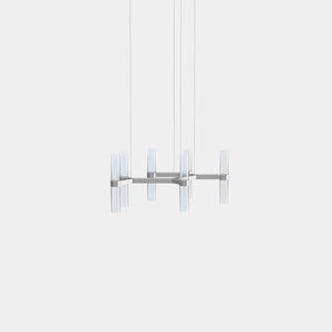 EMPTY STATE Chandelier Silver Anodised Branch S78-13 Chandelier