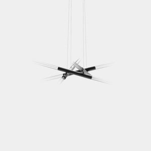 EMPTY STATE Pendant Chandelier Black Anodised Sabre S06-05 Pendant Light