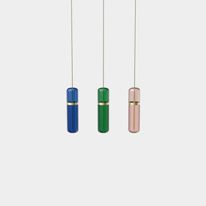 EMPTY STATE Pendant Chandelier Brushed Brass / Blue / Green / Pink Pill S36-06 Pendant Light