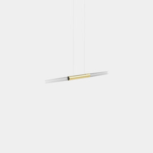 EMPTY STATE Pendant Chandelier Brushed Brass Sabre S06-01 Pendant Light