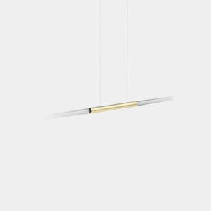 EMPTY STATE Pendant Chandelier Brushed Brass Sabre S06-03 Pendant Light