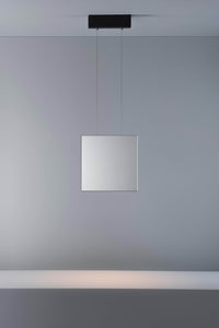 FORMAGENDA Pendant Light Mirror Square Suspension Pendant Light