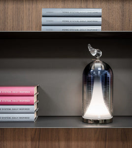 Italamp Portable Lamp Iron Grey / Shaded Midnight Blue Munetta Table Lamp
