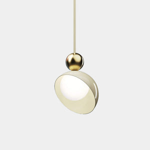 Italamp Suspension Light Brushed Light Gold / Ancient White Aurora Suspension Light SP