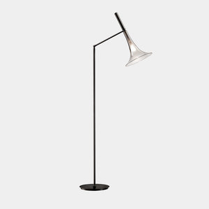 Italamp Suspension Light Matt Black / Titanium Baffo Floor Lamp