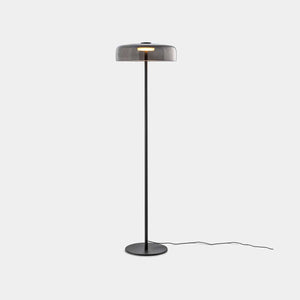 LEDS C4 Floor Lamp Black Levels Single Shaded Floor Lamp