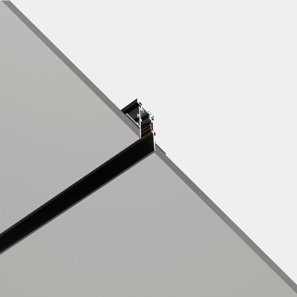 LedsC4 Recessed Low Voltage Track for Spotlights in Black or White – Modi