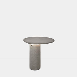 LEDS C4 Indoor Spotlight Grey Cement Moal Bollard 455 Outdoor Light in Cement