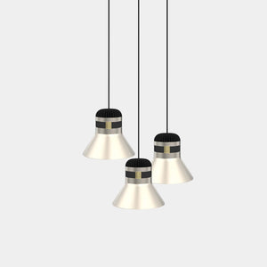 MASIERO Suspension Light Dark Nickel / Black Cordea Suspension Light C3 RD40