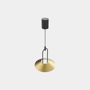 MASIERO Suspension Light Matt Black V90 / Pure Brushed Gold Luppiter Suspension Light S1 M33