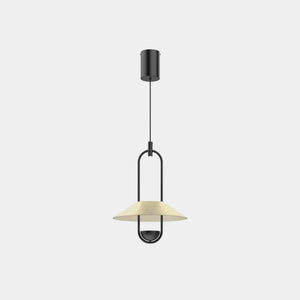 MASIERO Suspension Light Matt Black V90 / Pure Brushed Gold Luppiter Suspension Light S1 M33