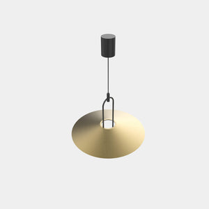 MASIERO Suspension Light Matt Black V90 / Pure Brushed Gold Luppiter Suspension Light S1 M55