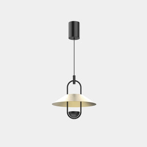 MASIERO Suspension Light Matt Black V90 / Pure Brushed Gold Luppiter Suspension Light S1 P33