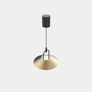 MASIERO Suspension Light Matt Black V90 / Pure Brushed Gold Luppiter Suspension Light S1 P33