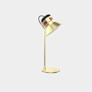 MASIERO Table Lamp Pure Gold - Brushed / Red Cordea Table Lamp TLS