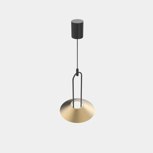 MASIERO Wall Light Matt Black V90 / Pure Brushed Gold Luppiter Suspension Light S1 G33