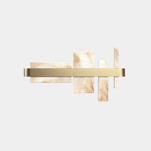 MASIERO Wall Light Standard - Painted Matt Gold V99 / Pure Onyx Honicé Wall Light A65