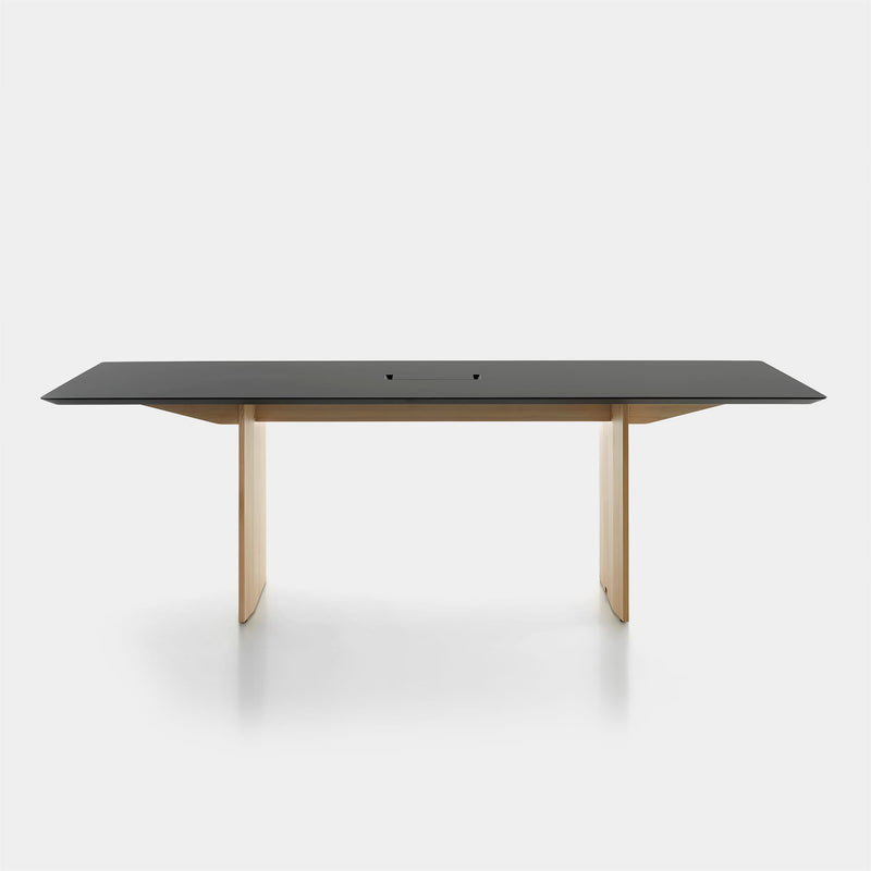 Mattiazzi Dining Table Medium: 2000 x 900 x 725 mm / nero-ingo Fronda Table