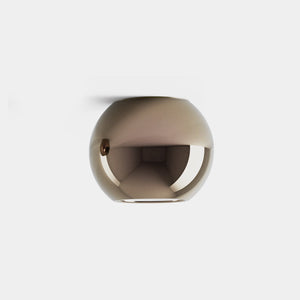 Penta Ceiling Light Matt Bronze / Mirroring Rose Gold Glo Large Ceiling Light