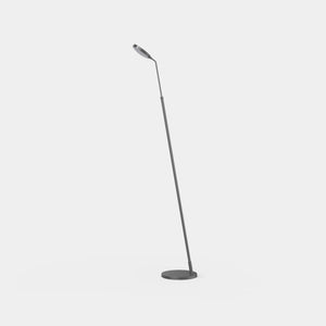 Penta Floor Lamp Grey / Grey Metallic Spoon Floor Lamp