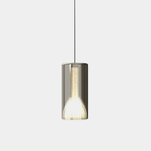 Penta Suspension Light Gold Mirroring / 4 metres Lit Large Pendant Light