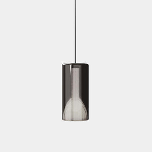 Penta Suspension Light Mirroring Black / 4 metres Lit Large Pendant Light