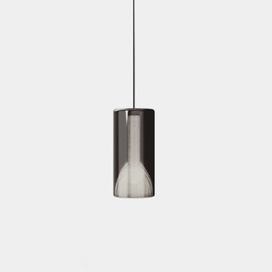 Penta Suspension Light Mirroring Black / 4 metres Lit Medium Pendant Light