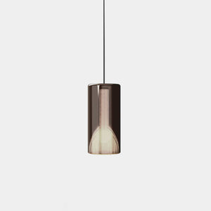 Penta Suspension Light Mirroring Bronze / 4 metres Lit Medium Pendant Light