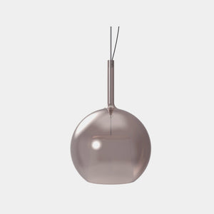 Penta Suspension Light Mirroring Rose Gold / 4 metres Glo Maxi Suspension Light