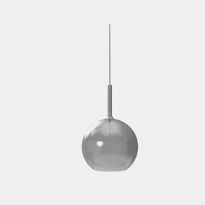 Penta Suspension Light Mirroring Silver / 4 metres Glo Large Suspension Light