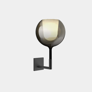 Penta Wall Light Matt Black / Mirroring 4ever Glo Medium Wall Light