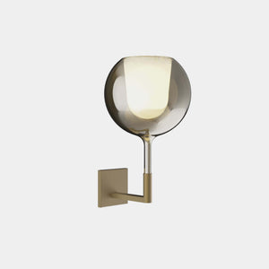 Penta Wall Light Matt Gold / Mirroring Gold Glo Medium Wall Light