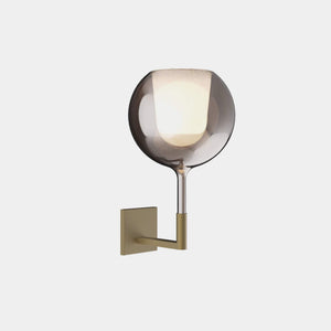 Penta Wall Light Matt Gold / Mirroring Rose Gold Glo Medium Wall Light