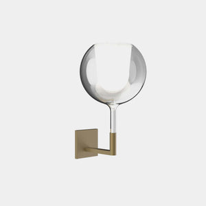 Penta Wall Light Matt Gold / Transparent Glo Medium Wall Light
