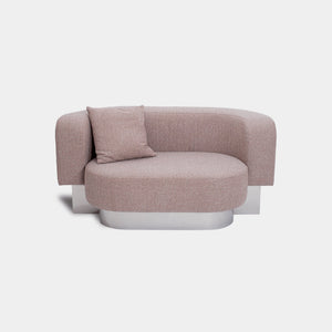 Pulpo Armchair Chrome / Fabric - Collection 1 Wham Two Sofa